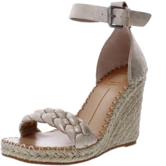 Dolce Vita Shoes - Nilton Womens Braided Buckle Strap Wedge Sandals